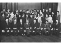 Staff of the Department of Organic Chemistry at KPI, 1987 (Prof. S. Kutkevičius family archive)