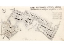 KPI Student Campus project, 1960. (the original document is at KTU Museum)