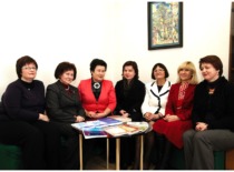 KTU Education Science Group, 2010. In the photo (from left): Prof. B. Janiūnaitė, Doc. N. Bankauskienė, Prof. P. Jucevičienė, Doc. I. Cesevičiūtė, Prof. I. Leliūgienė, Doc. A. Augustinienė, Doc. N. Ambrasė. (KTU photo archive, photo by J. Klėmanas)