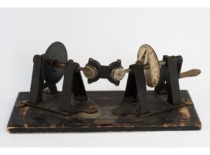 Teaching aid used at the Faculty of Mechanics of Vytautas Magnus University in Kaunas in the 1950s. (Photo by J. Klėmanas, original &ndash; KTU Museum)