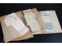 Wall newspapers of the faculties of Vytautas Magnus University in Kaunas, 1949&ndash;1950 (photo by J. Klėmanas, originals &ndash; KTU Museum)