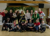 Christmas Party of the ensemble "Nemunas", 2023. (&ldquo;Nemunas&rdquo; Archive)