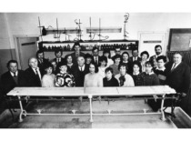 KPI Department of Organic Chemistry, 1985 (family archive of Prof. S. Kutkevičius)