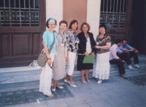 Prof. I. Leliūgienė, Prof. V. Žydžiūnaitė, Doc. E. &Scaron;tuopytė, and doctoral student S. Jonu&scaron;aitė at the international TISSA conference in Messina (Italy) with KTU partner Prof. V. Boloniari. (Prof. I. Leliūgienė's personal archive)