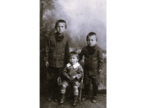 Brothers Eugenijus, Antanas and Stasys Kutkevičius, 1928 (family archive of Prof. S. Kutkevičius)