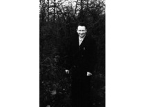 S. Kutkevičius at his homestead, 1950 (family archive of Prof. S. Kutkevičius)