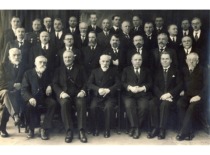 Scientific staff of the Faculty of Technology, 1932 (Original &ndash; KTU Museum)