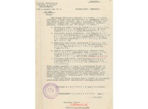 Letter from the Minister of Education to the Rector of the University of Lithuania regarding the appointment of the core teaching staff, 25 February 1922. (the original document is at KTU Archive)