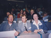 Doc. I. Leliūgienė at the German Social Workers' Congress, 2001 (Prof. I. Leliūgienė's personal archive)