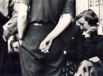 Historical photograph &ldquo;Interesting Activity&rdquo; for which K. Sasnauskas was discussed by the KPI Komsomol Committee, 1957. (photograph by Konstantinas Sasnauskas, KTU museum)