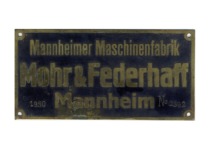 Table of the Mohro-Federhaf testing machine at the Mechanical Materials Resistance Laboratory of the Faculty of Technology at the University of Lithuania, 1927 (Original &ndash; KTU Museum)