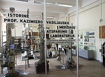 In 2015, on the occasion of its 50th anniversary, the KTU Museum opened the Historical Prof. Kazimieras Vasiliauskas Materials Resistance Laboratory to visitors, with an exhibition dedicated to its founder (photo by J. Klėmanas, KTU photo archive).