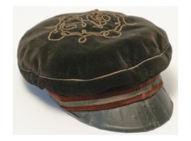 Uniform cap of Aleksandras Ramanauskas, a student of the VDU Physics and Mathematics Society, 1935 (photo by J. Klėmanas, original &ndash; KTU Museum)