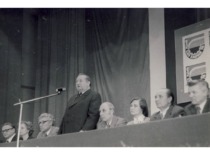 Plenary session of the student scientific and technical conference in Kaunas, 1978.