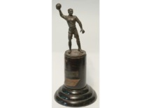 KPI Spartakiada transitional gift to the winner of the basketball competition, 1956&ndash;1958 (photo by J. Klėmanas, original &ndash; KTU Museum)