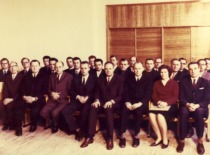Scientific Council of the Scientific Research Institute "Termoizoliacija" (Thermal Insulation), 1971 (L. Kudarienė family archive)