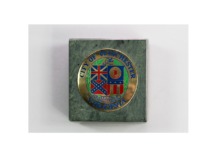 Souvenir &ndash; Winchester city emblem. United States, 21st century, first decade. (Photo by J. Klėmanas, original &ndash; KTU Museum)