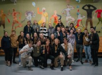 "Nemunas" members as winners of the prizes at the Summer Games, 2022. (&ldquo;Nemunas&rdquo; Archive)