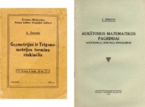 Publications prepared by Prof. Z. Žemaitis, 1920&ndash;1926. (the original publications are at KTU Museum)