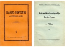 Publications prepared by Prof. Z. Žemaitis, 1927&ndash;1930. (the original publications are at KTU Museum)