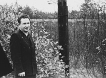 S. Kutkevičius at his homestead, 1950 (family archive of Prof. S. Kutkevičius)