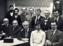 KPI Faculty of Chemical Technology, Department of Silicates, 1984 (L. Kudarienė family archive)