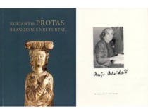 A book by the Lithuanian Society of Art Historians "Creative MIND is More Precious than Riches..." (Vilnius Academy of Arts Press, 2009), in honour of the Society's honorary member M. Matu&scaron;akaitė.