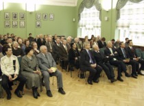 Participants of the 100th anniversary celebration of Prof. J. Matulionis at the KTU hall, 2006 (photo by J. Klėmanas, KTU photo archive)