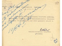 Request from the Dean of the Faculty of Radio Electronics of KPI to appoint Assoc. Prof. J. Matulionis as vice-dean, 1964 (KTU archive)