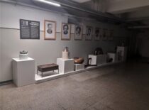 Exhibition fragment at KTU Faculty of Chemical Technology, 2025 (photo by J. Klėmanas, KTU photo archive)