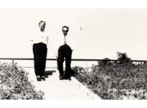 J. Matulionis with classmate Prof. V. Kubilius. (Prof. J. Matulionis family archive)