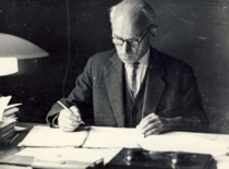 J. Indriūnas &ndash; Head of the Department of Fibrous Materials at KPI, 1969&ndash;1970 (KTU Museum)