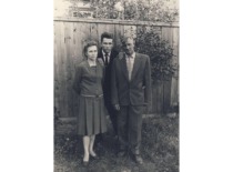 A. Fedaravičius, a student at Kaunas Polytechnic, with his parents, 1963 (Prof. A. Fedaravičius family archive)