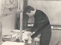 A. Fedaravičius &ndash; Engineer at the &ldquo;Vibrotechnika&rdquo; Laboratory at the Kaunas Polytechnic Institute, 1968 (From the family archive of Prof. A. Fedaravičius)