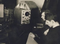 A. Fedaravičius and A. Sudintas in *Vibrotechnika*, 1968 (From the family archive of Prof. A. Fedaravičius)
