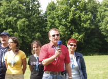 Prof. A. Fedaravičius at the KTU academic year closing ceremony, 2005 (Photo by J. Klėmanas, KTU Photo Archive)