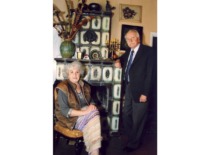 Prof. R. Baltru&scaron;is with his wife Irena at their home in Kaunas, 2013 (Prof. R. Baltru&scaron;is&rsquo;s archive)