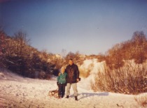 A. Federavičius with his son Augustinas, 1999 (Prof. A. Federavičius family archive)